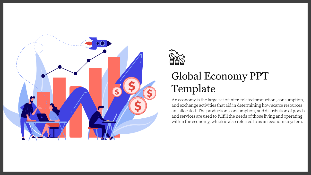 Shop Now Global Economy Ppt Template Slide